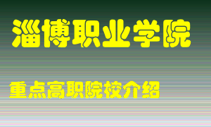 淄博职业学院怎么样，淄博职业学院排多少名