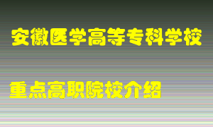 安徽医学高等专科学校怎么样，安徽医学高等专科学校排多少名