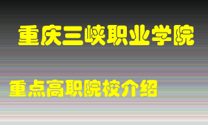 重庆三峡职业学院怎么样，重庆三峡职业学院排多少名