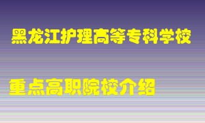 黑龙江护理高等专科学校怎么样，黑龙江护理高等专科学校排多少名