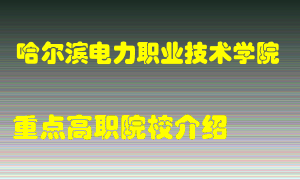 哈尔滨电力职业技术学院怎么样，哈尔滨电力职业技术学院排多少名