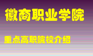 徽商职业学院怎么样，徽商职业学院排多少名