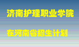 济南护理职业学院2022年在河南招生计划录取人数