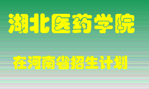 湖北医药学院2022年在河南招生计划录取人数