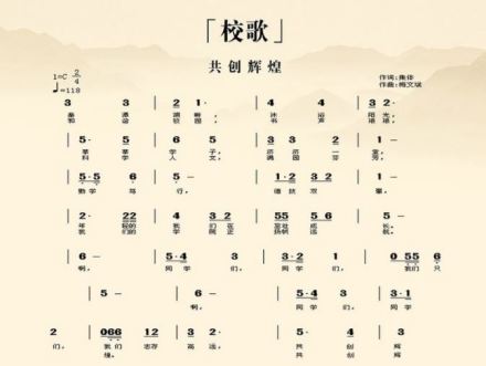 安庆职业技术学院校歌《共创辉煌》