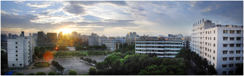 株洲市工业中等专业学校设施建设学校占地面积百余亩