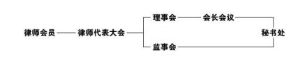 北京市律师协会组织结构