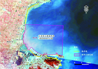 海州湾国家海洋公园位置境域