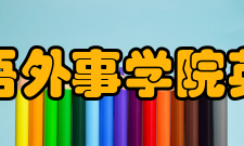 重庆外语外事学院英语学院专业介绍