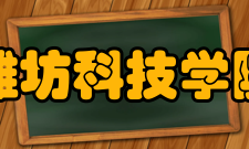 潍坊科技学院院系专业