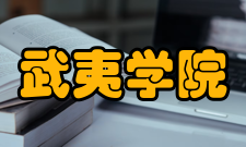 武夷学院院系专业