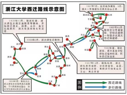 浙江大学探求崛起西迁办学时期