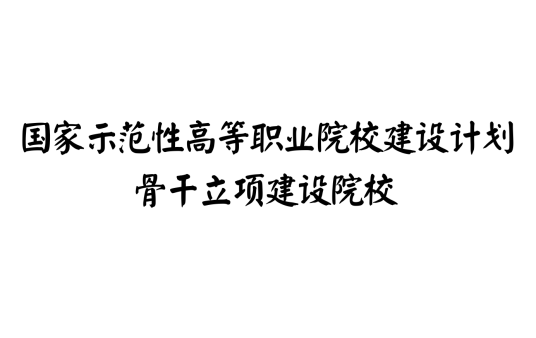 国家示范性高等职业院校建设计划