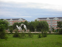 北京人文研修学院铁道学院学校建筑