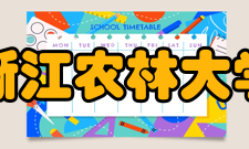 浙江农林大学现任领导