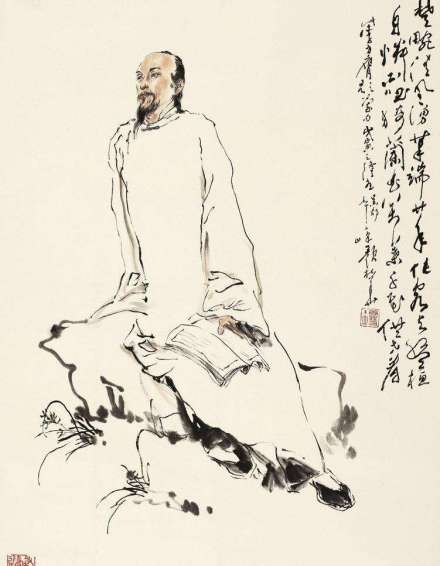 郑板桥人物评价扬州画家李鳝（《楹联丛话》）：三绝诗书画，一官归去来