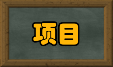 项目管理信息系统基本信息