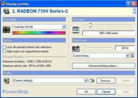 PowerStrip性能特点