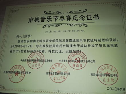 南京城市职业学院教学建设