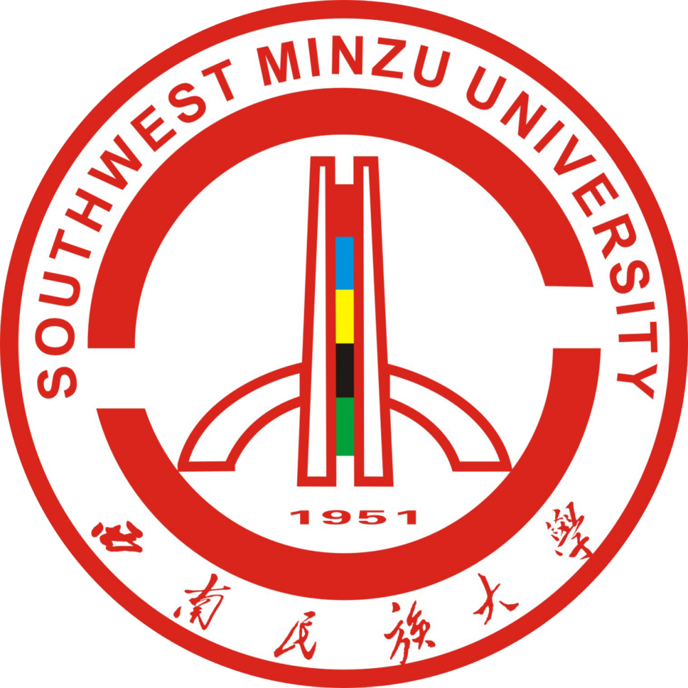 西南民族大学学校标识校徽学校徽志为圆形