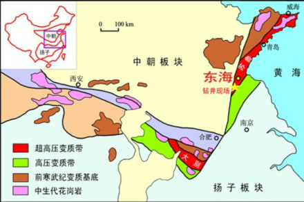 中国大陆科学钻探工程相关背景