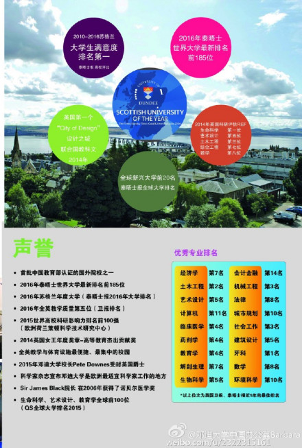 邓迪大学学校简介邓迪大学（University of Dun