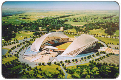 河南省体育中心工程规模